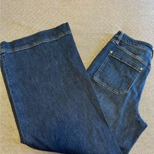 Maeve wide leg jeans